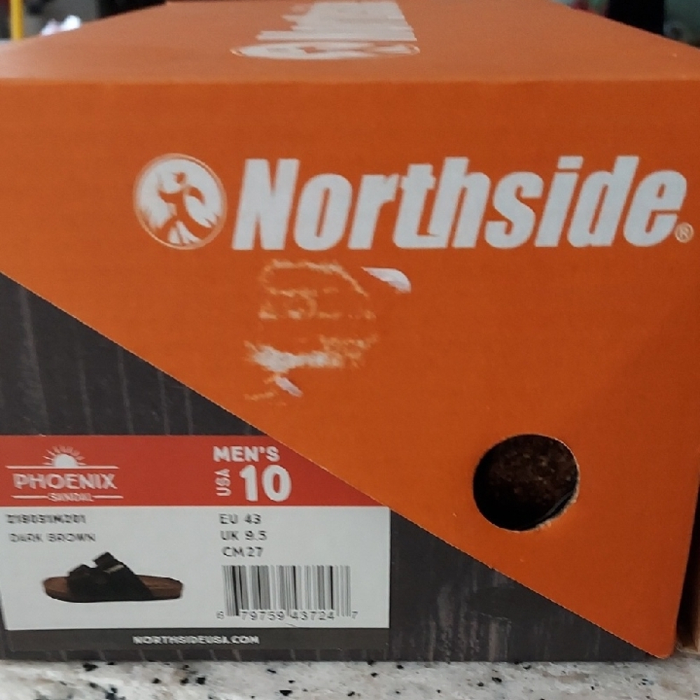 Northside Men's Dark Brown Footwear